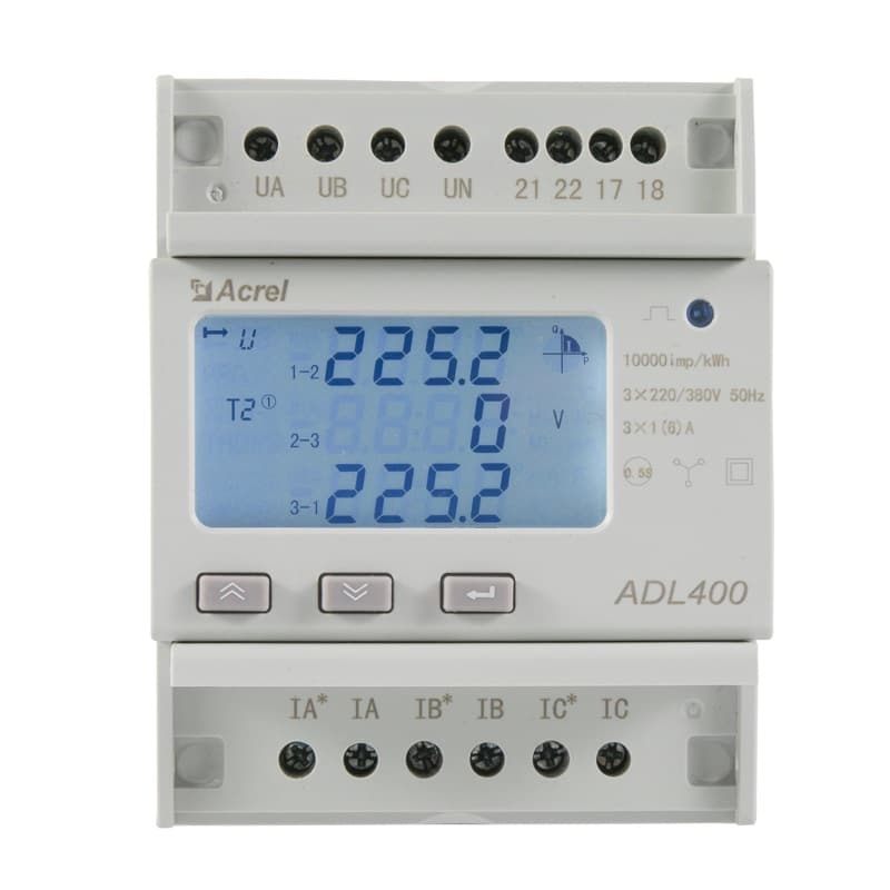 ADL400 Three phase Dinrail Power Meter 1
