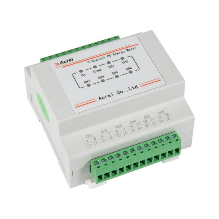 AMC16L DETT 6 Circuit DC Energy Meter WO LCD 5