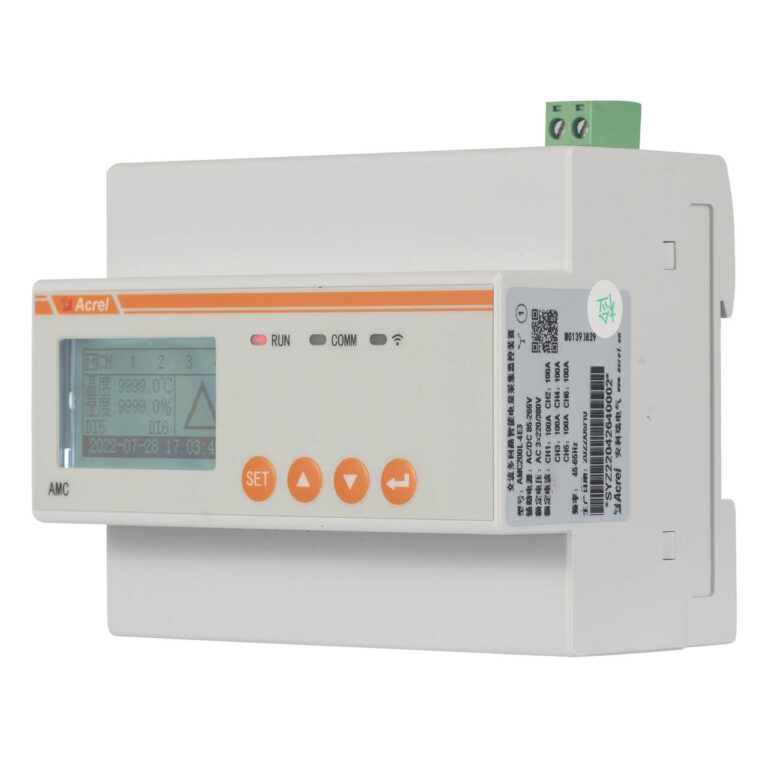 AMC200L 48E3 Multi Circuit AC Power Meter with LCD 3