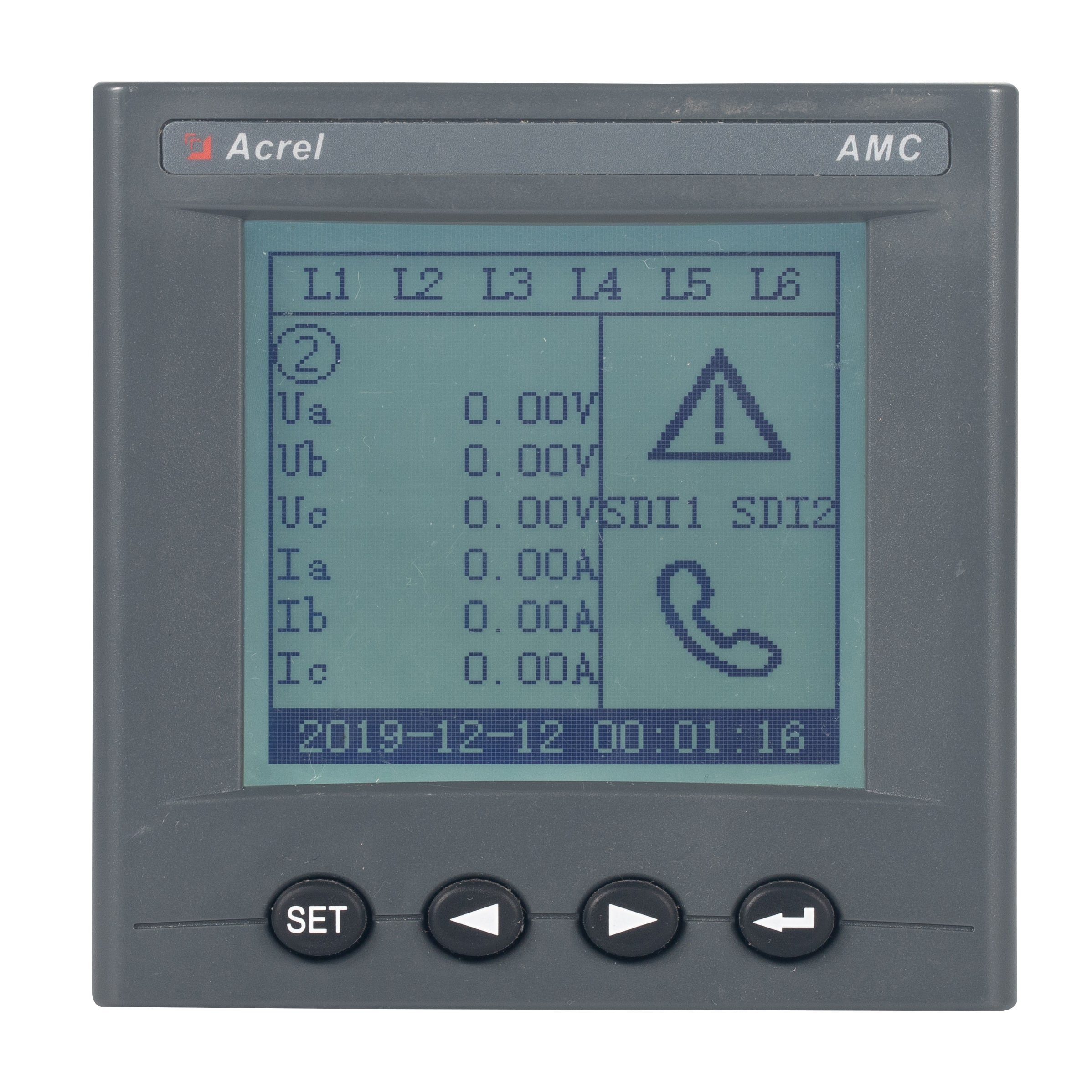 AMC300L Panel Mount Multi Circuit AC Power Meter 1