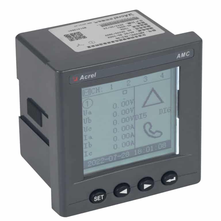 AMC300L Panel Mount Multi Circuit AC Power Meter 10