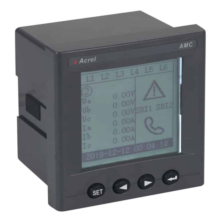 AMC300L Panel Mount Multi Circuit AC Power Meter 4