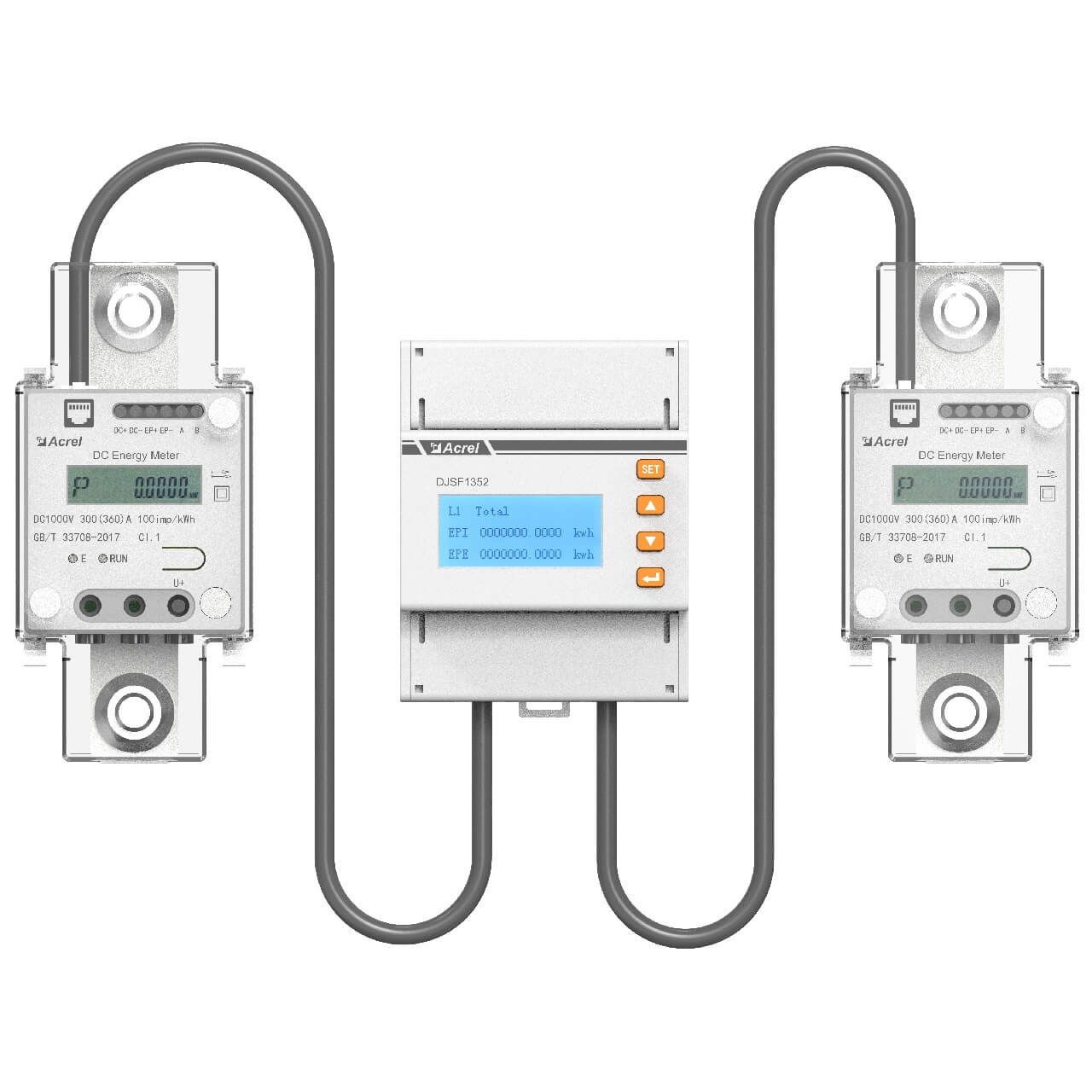 DJSF1352 D 360 Direct Connect DC Energy Meter 1
