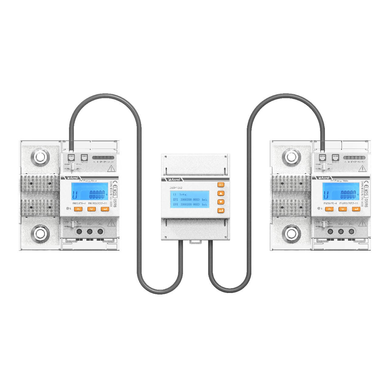 DJSF1352 D 600 MID Certified DC Energy Meter 1