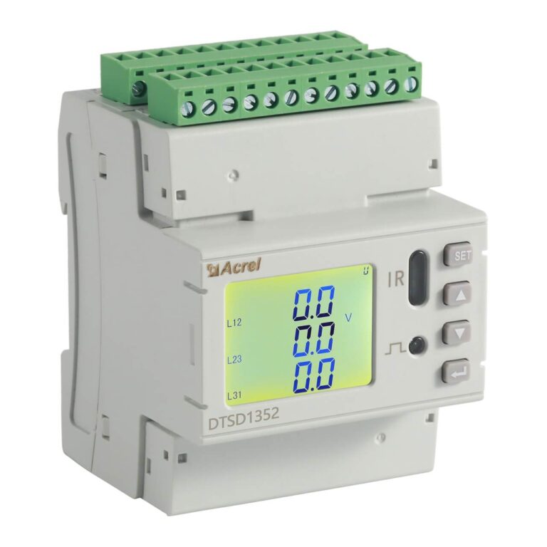 DTSD1352 4S 4 Circuit AC Power Meter 1