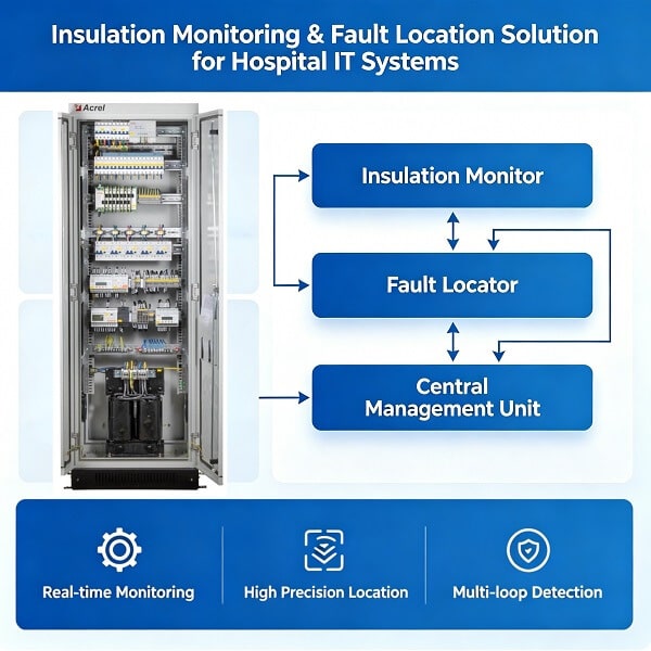 Insulation Monitoring and Fault Location Solution for Hospital AC IT Systems